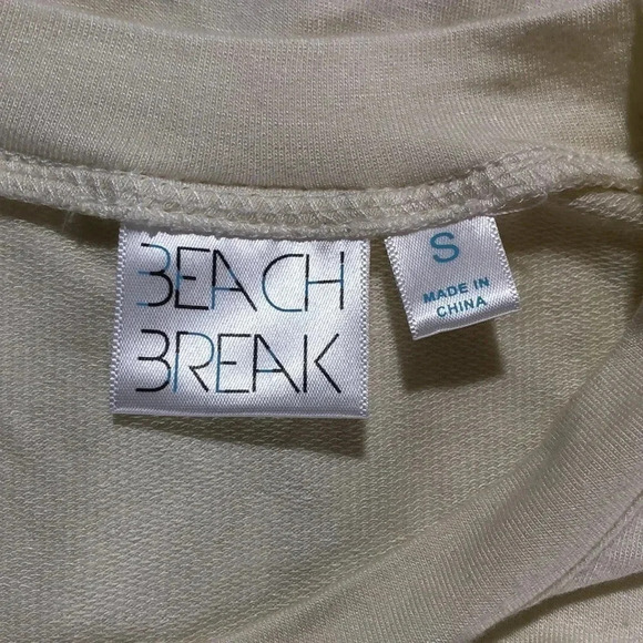 NEW BEACH BREAK Oversized Long Sleeve Top - Picture 6 of 9